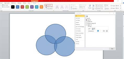 How to Create a Venn Diagram in Microsoft Word .